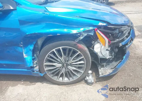 2018 Hyundai Elantra Sport z USA, uszkodzony, nr VIN KMHD04LB2JU540915